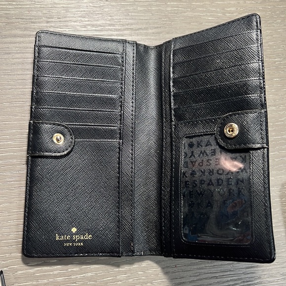 Kate Spade ♠️ wallet in black - Picture 2 of 3